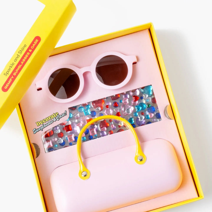 SUPER SMALLS SPARKLE AND SHINE GEMIFY SUNGLASSES &amp; CASE