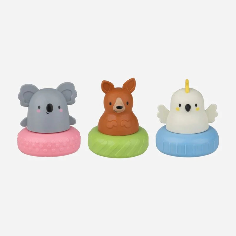 TIGER TRIBE BATH MATES 3PC: AUSSIE ANIMALS