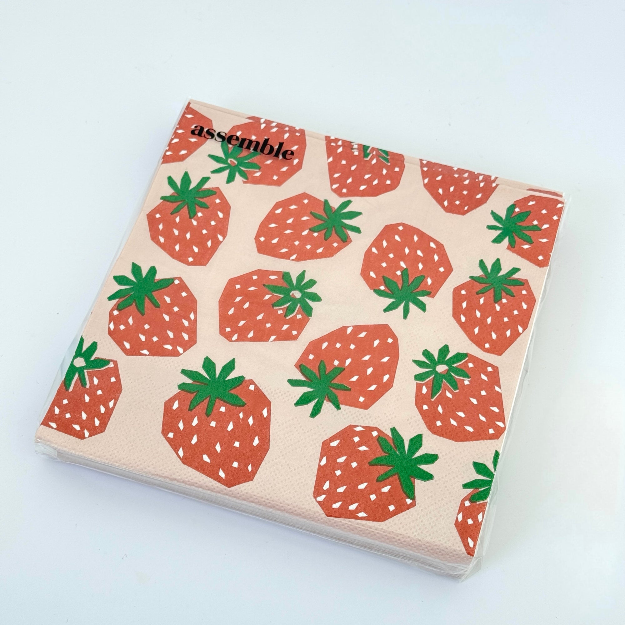 STRAWBS NAPKINS 20PC