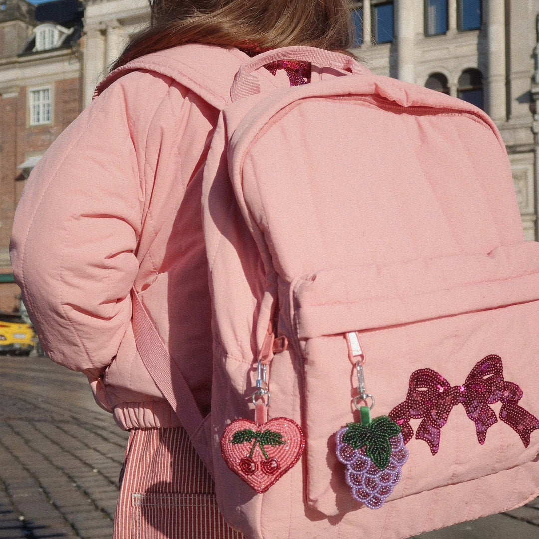 KONGES SLOJD BEADED KEY CHAIN: CHERRY, lifestyle