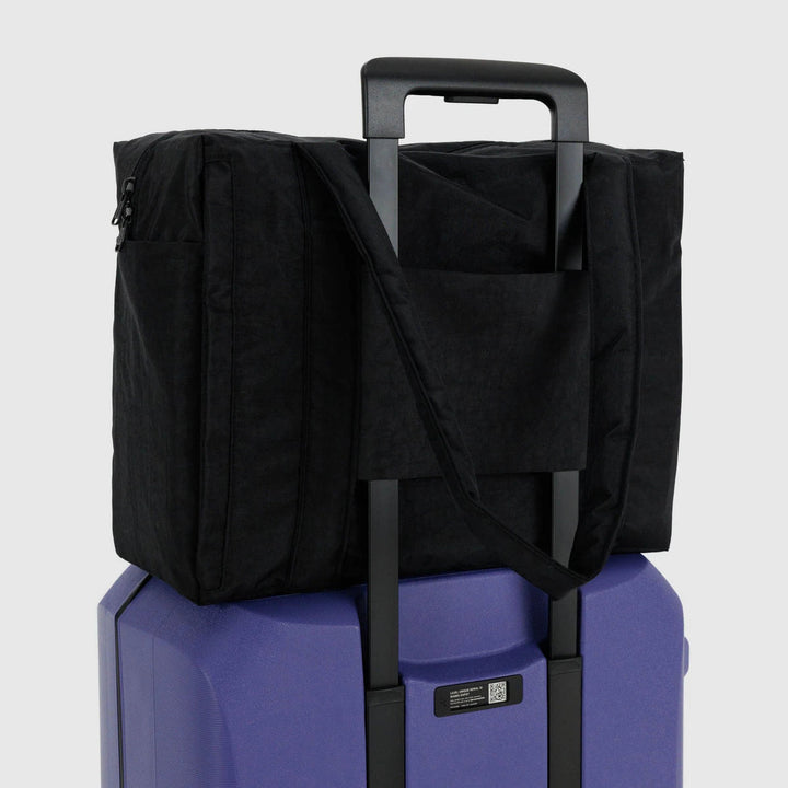 BAGGU SMALL CLOUD CARRY-ON: BLACK