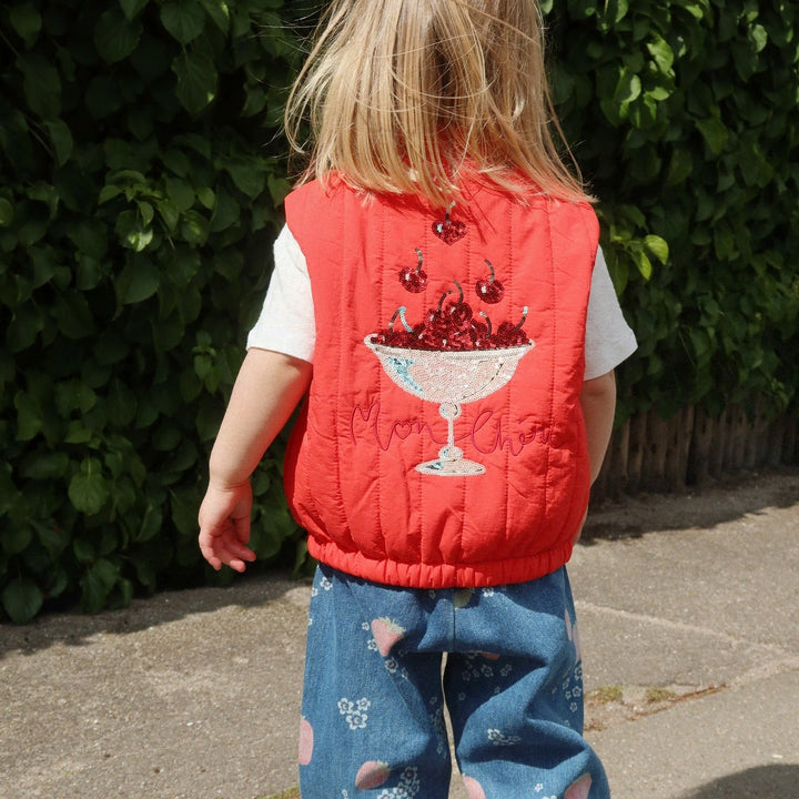 KONGES SLOJD MAGOT FRILL PANTS: MARMELADE SUN, lifestyle