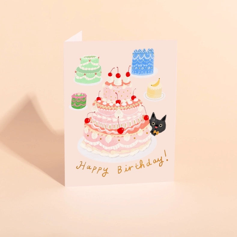 CAROLYN SUZUKI STUDIO LE GATEAU CARD