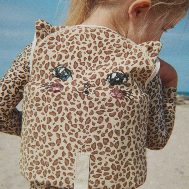 KONGES SLOJD KITTY L/SLEEVE SWIMSUIT: LEO, lifestyle