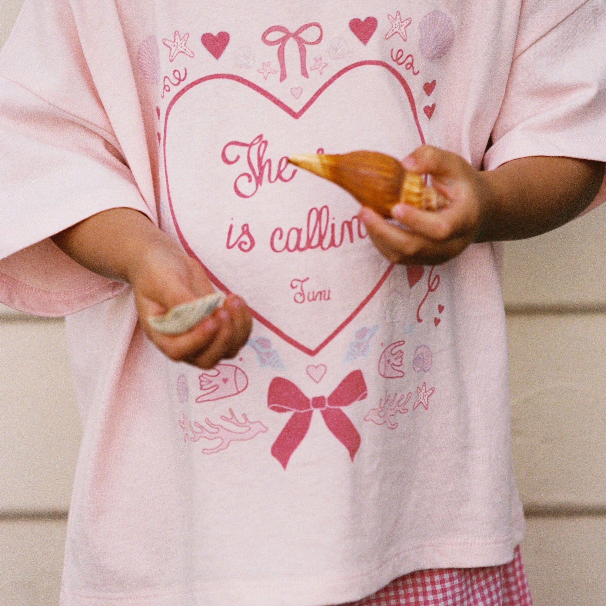 JUNI JNR SEA IS CALLING TEE