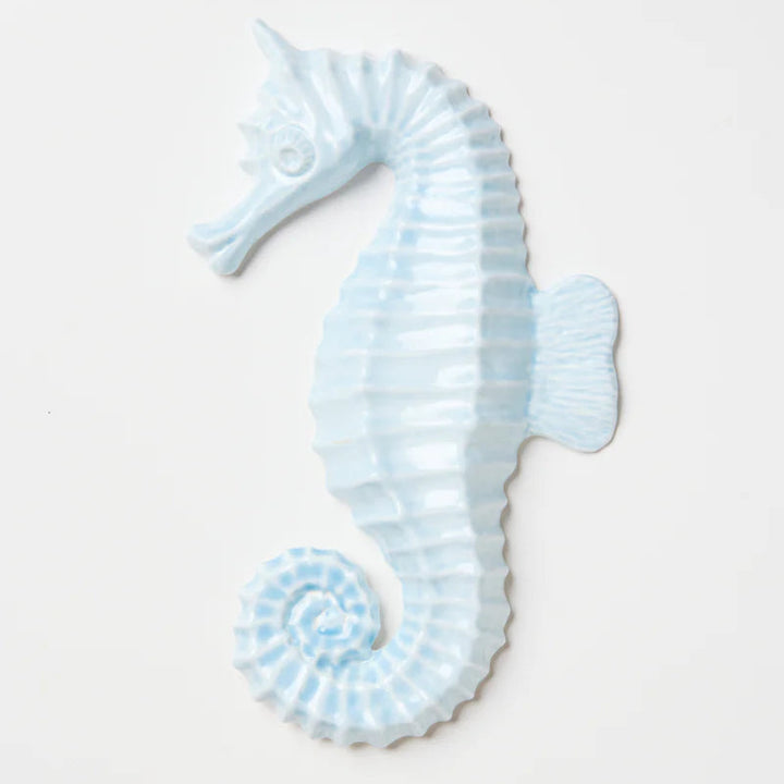 J &amp; CO ICON SEAHORSE: FROST BLUE