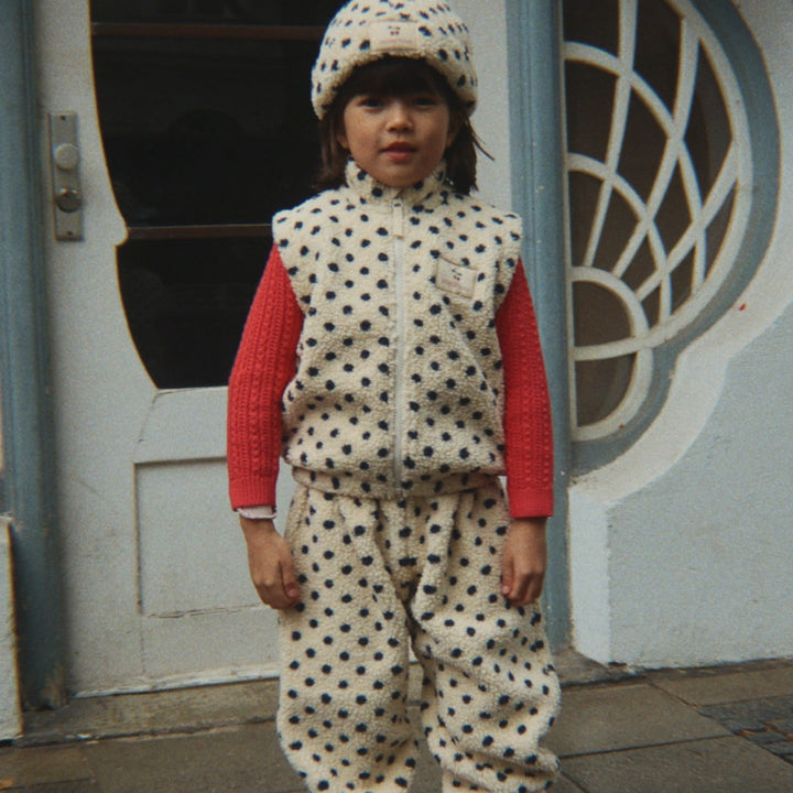 KONGES SLOJD JODY TEDDY PANTS: DOT LUMIERE, lifestyle