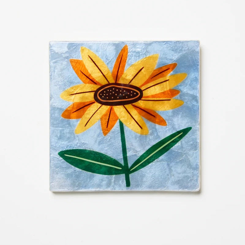 J & CO SUPERETTE SUNFLOWER TILE