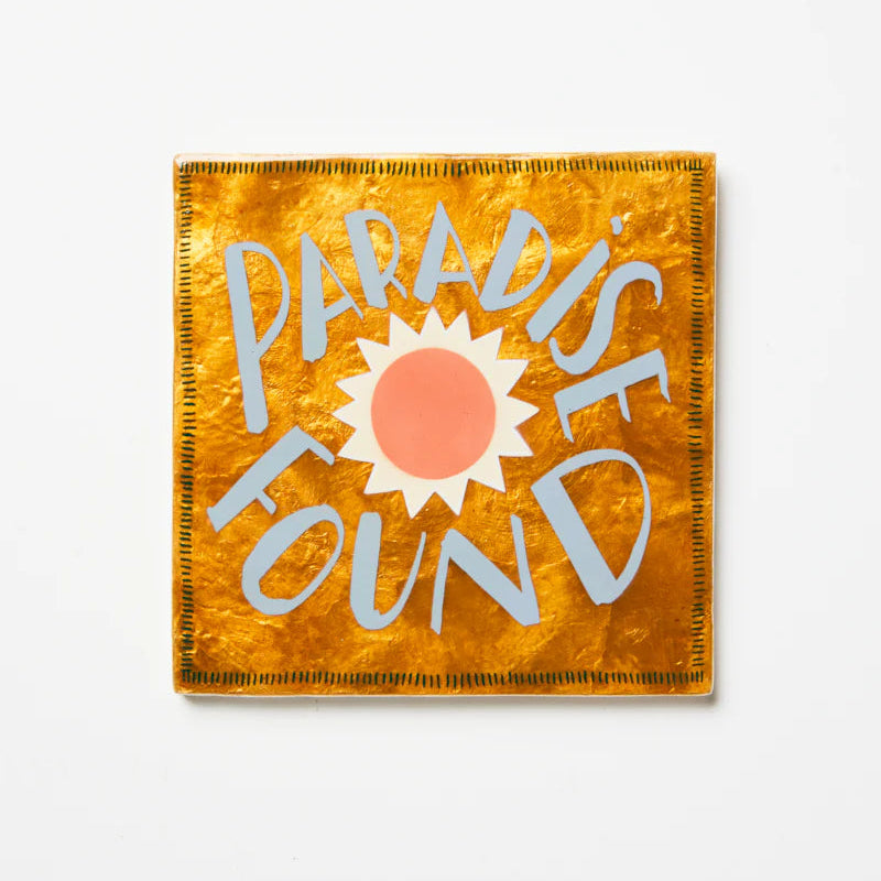 J & CO SUPERETTE PARADISE TILE: GOLD