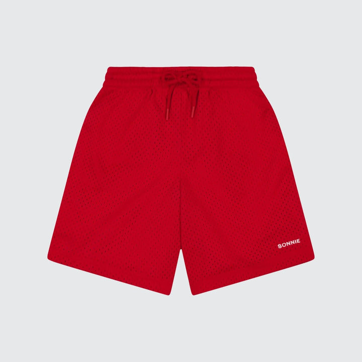 SONNIE BAGGY BASKETBALL SHORTS: TEAM RED