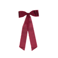 RAW SATIN BOWS 6PC