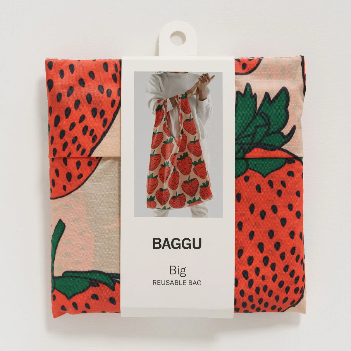 BAGGU BIG BAGGU: STRAWBERRY
