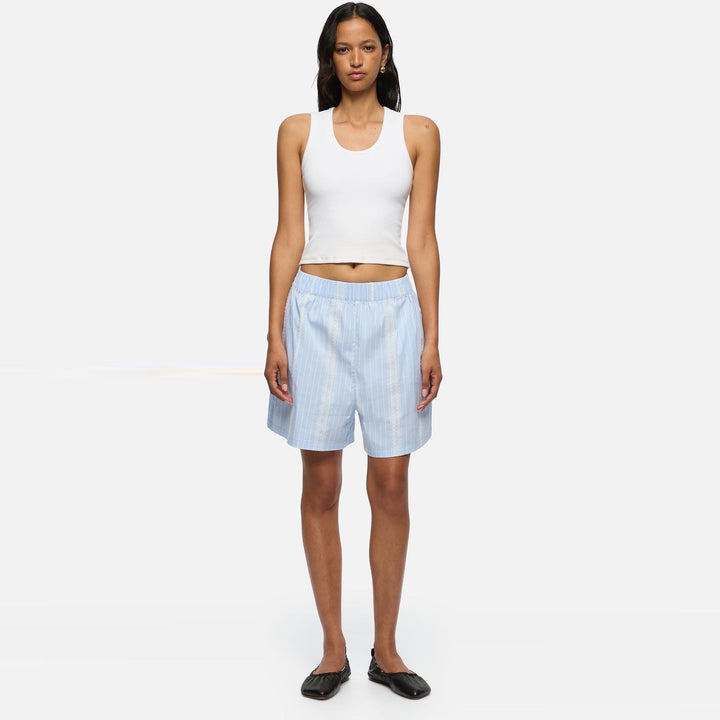 Blanca Bronte Lace Shorts, Blue