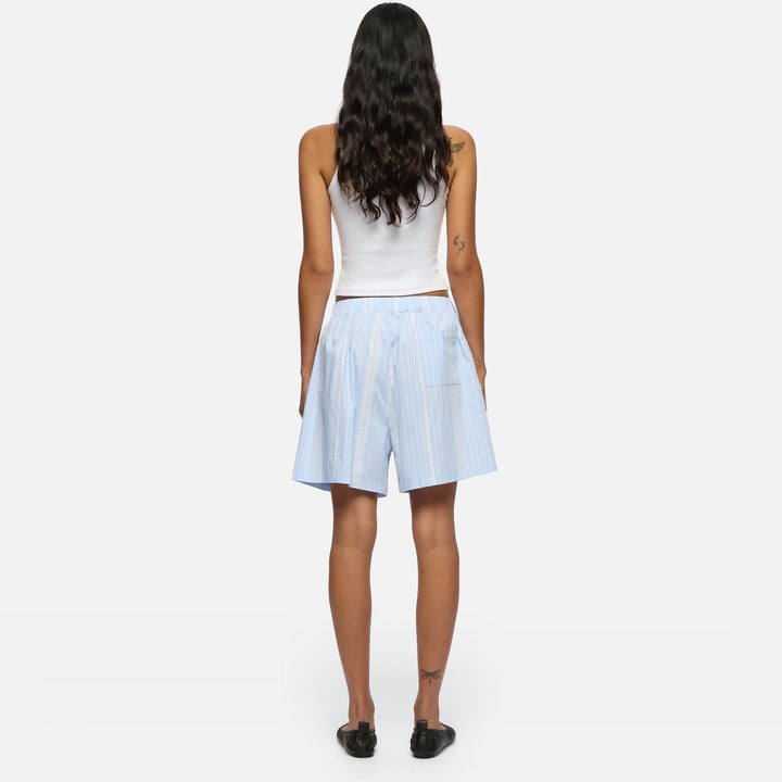 Blanca Bronte Lace Shorts, Blue