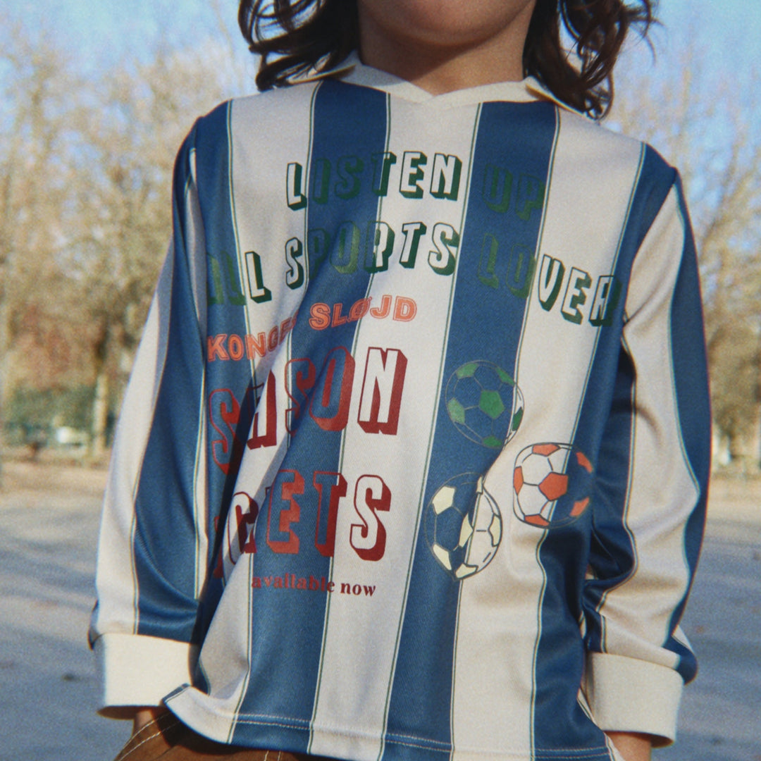 Konges Sløjd ACT Long Sleeve Tee GRS: Quartz Stripe, lifestyle