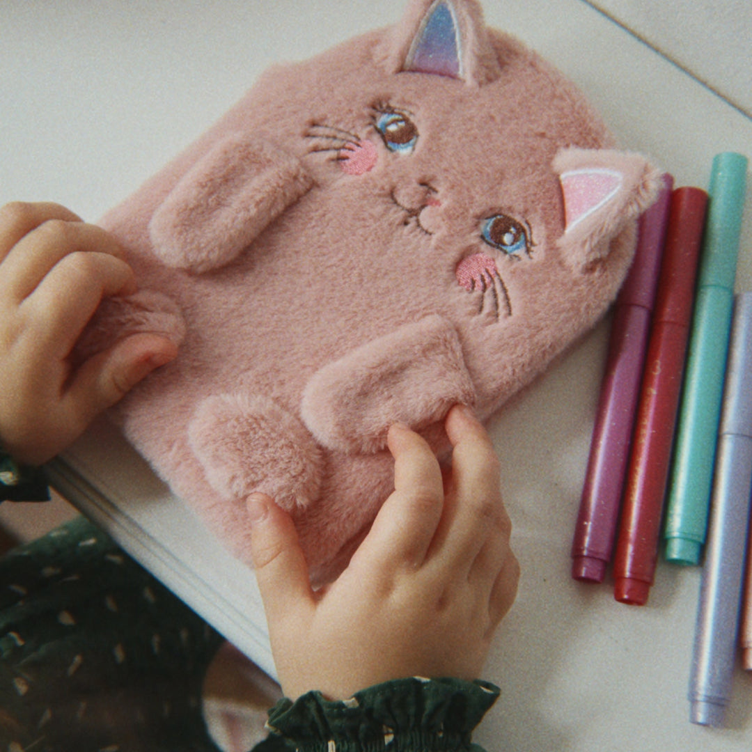Konges Sløjd Soft Notebook FSC: Rosa Pink, lifestyle
