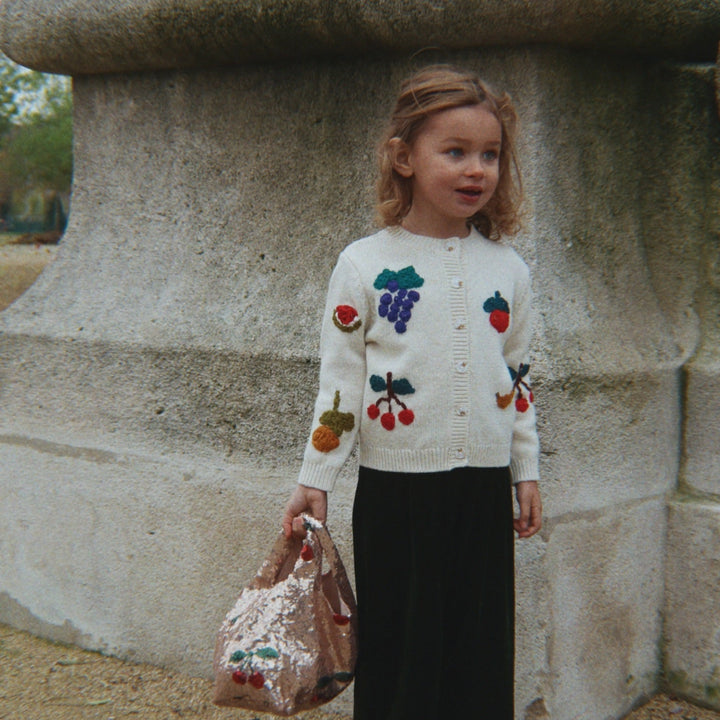 Konges Sløjd Starla Sequin Tote Bag: Ma Grande Cerise Blush, lifestyle
