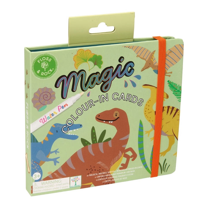 FLOSS &amp; ROCK MAGIC WATER COLOURING, DINO