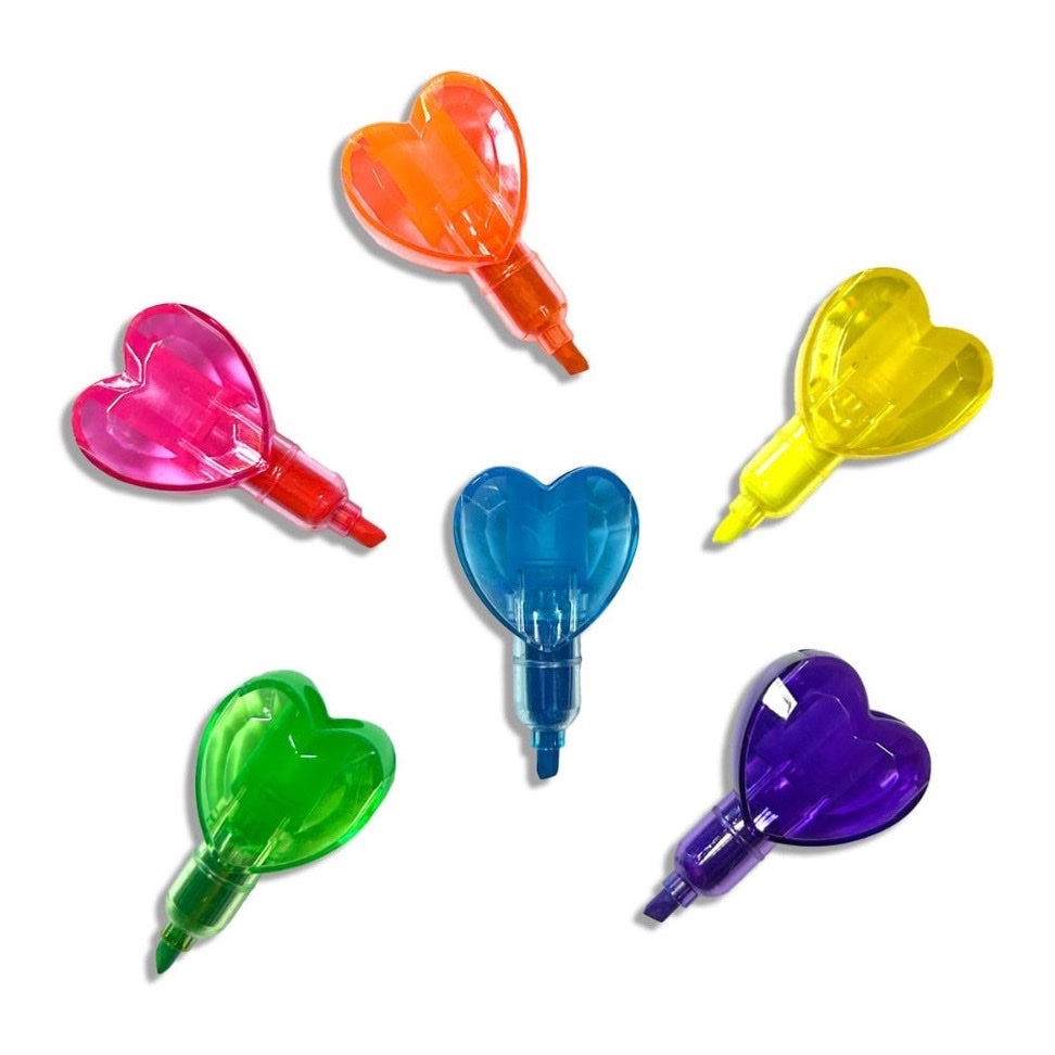 OOLY HIGHLIGHTERS, HEART STACKS