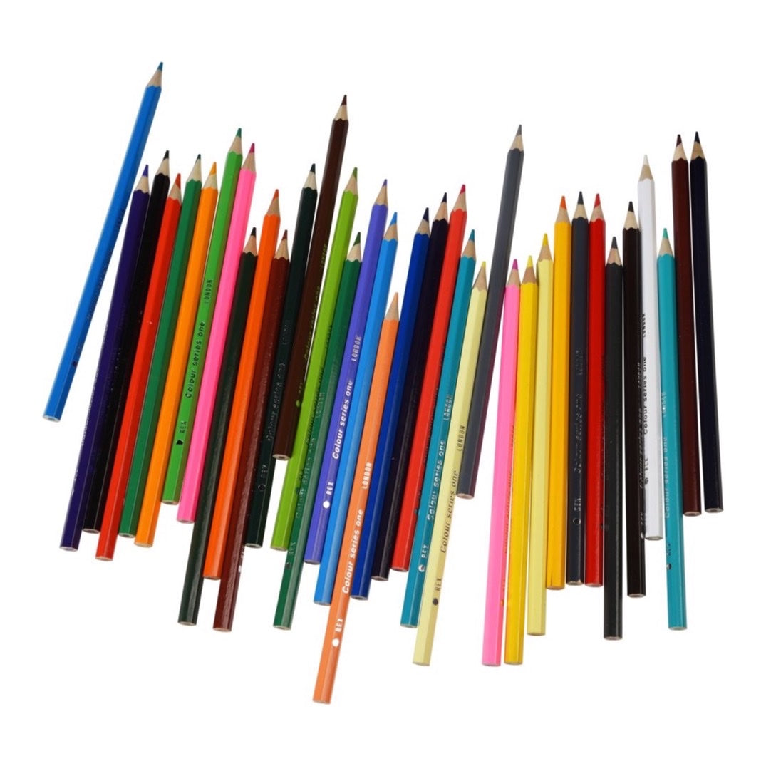 REX LONDON 36 COLOURING PENCILS, FAIRIES IN THE GARDEN