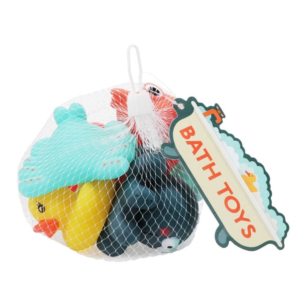 REX LONDON BATH TOYS SET 6, AQUATIC