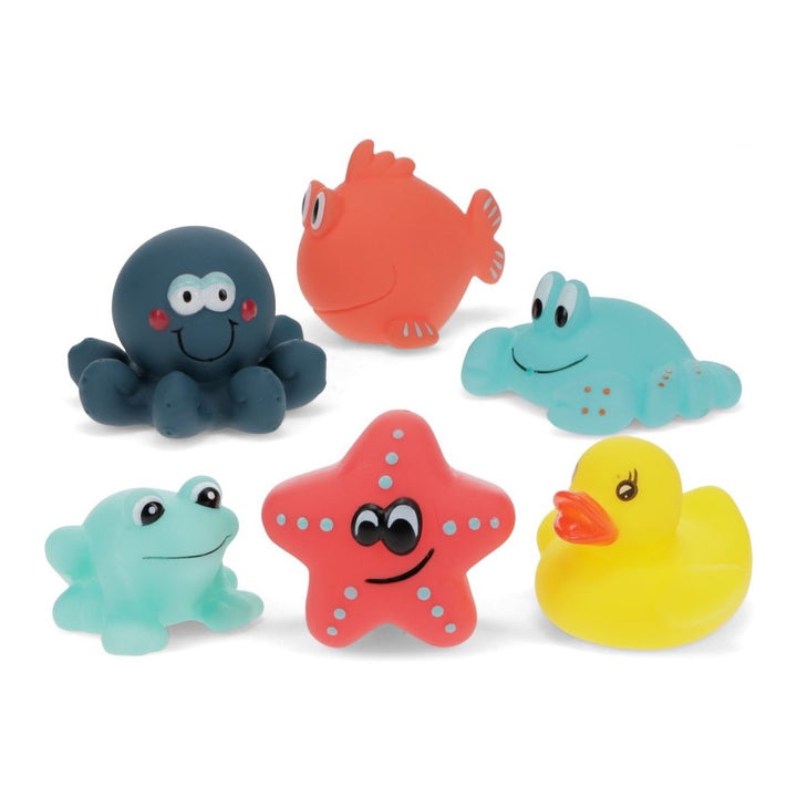REX LONDON BATH TOYS SET 6, AQUATIC