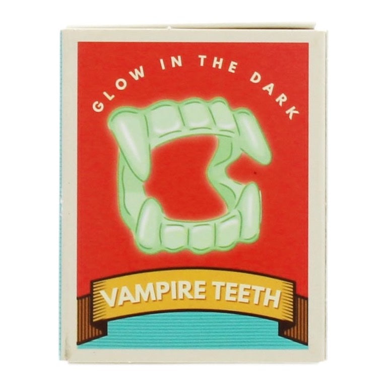 REX LONDON GLOW IN DARK VAMPIRE TEETH