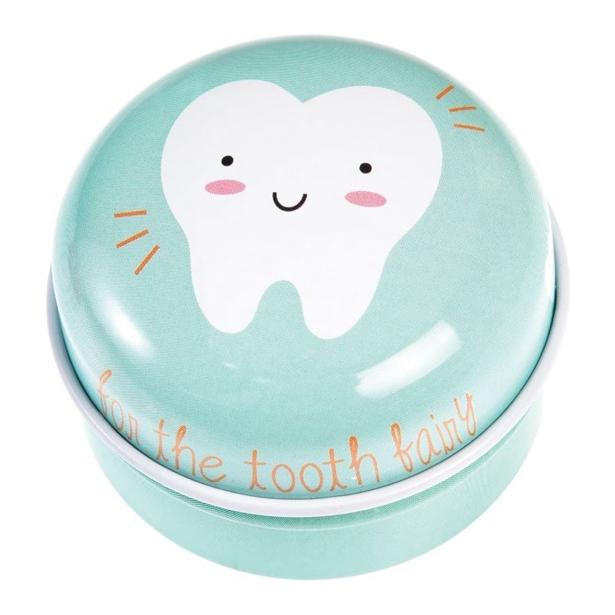 REX LONDON TOOTH FAIRY TIN BLUE