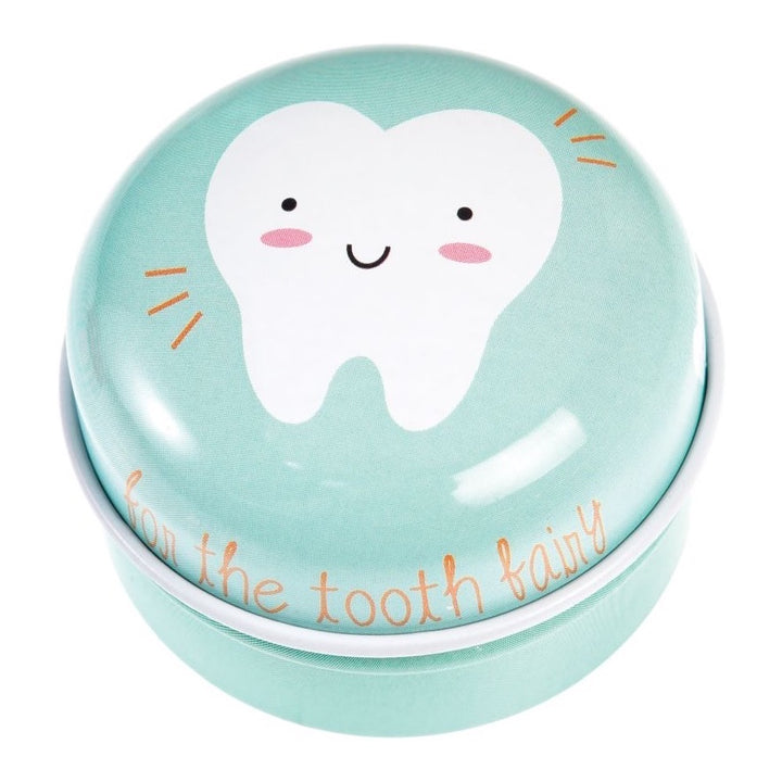 REX LONDON TOOTH FAIRY TIN BLUE