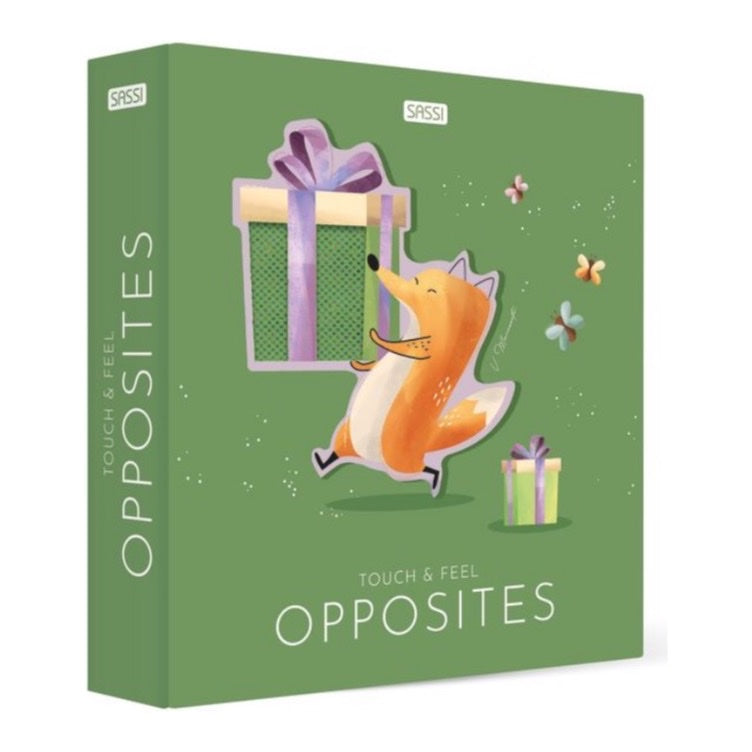 SASSI TOUCH &amp; FEEL POCKET BOOK, OPPOSITES