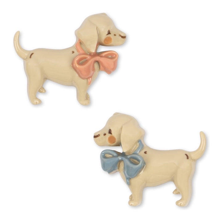 Konges Sløjd 2 Pack Puppy Hair Clip, Creme Brulee