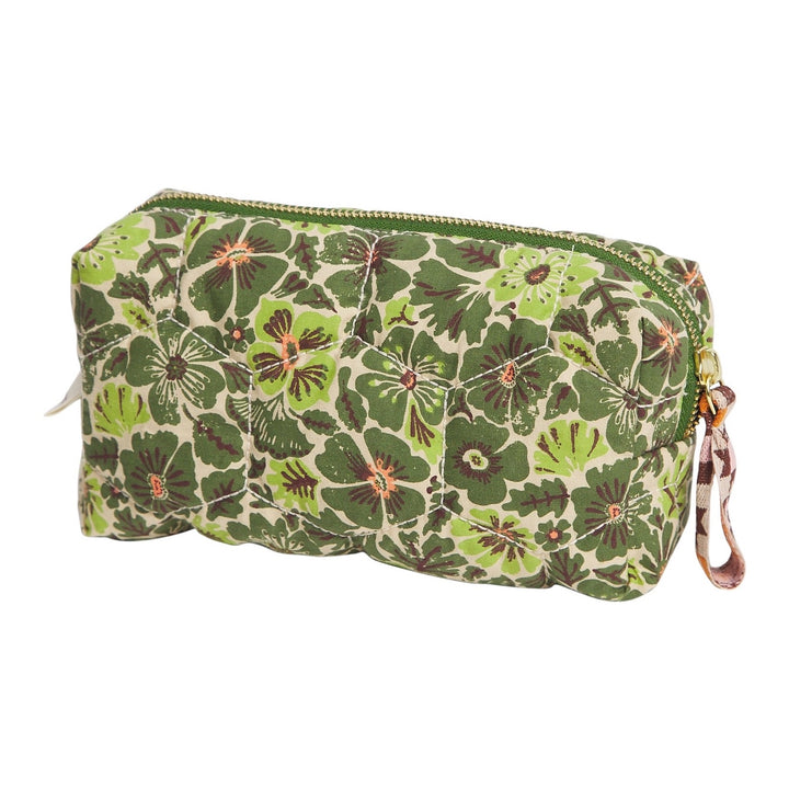 Sage &amp; Clare Magnolia Travel Pouch, Cactus Green