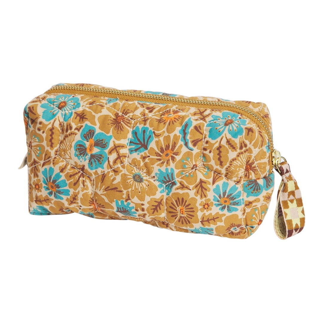 Sage &amp; Clare Magnolia Travel Pouch, Turquoise