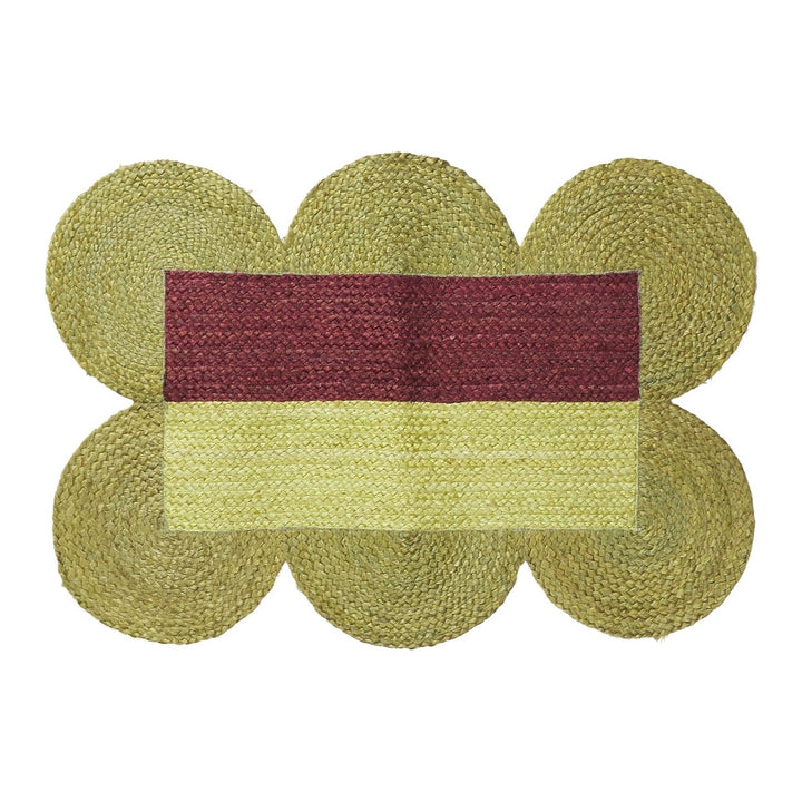 Sage &amp; Clare Neomi Jute Mat, Cactus Green