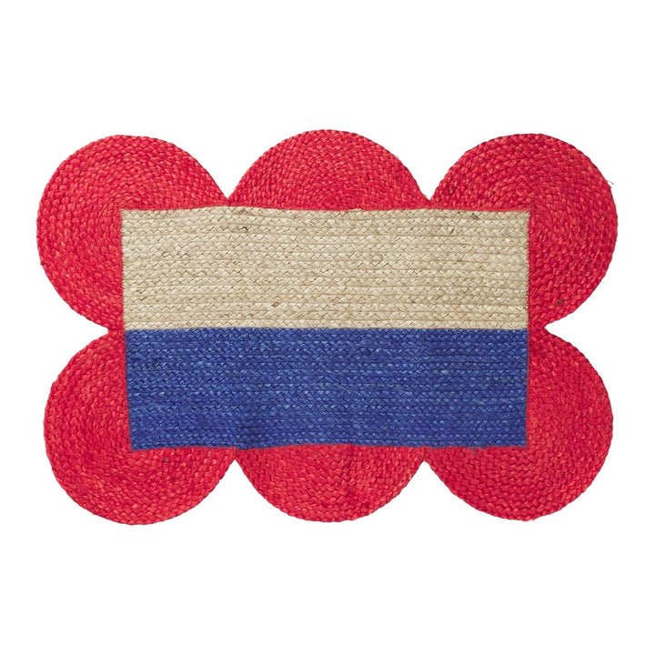 Sage &amp; Clare Neomi Jute Mat, Poppy
