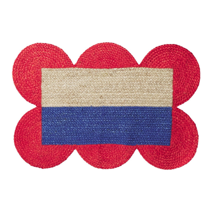 Sage &amp; Clare Neomi Jute Mat, Poppy