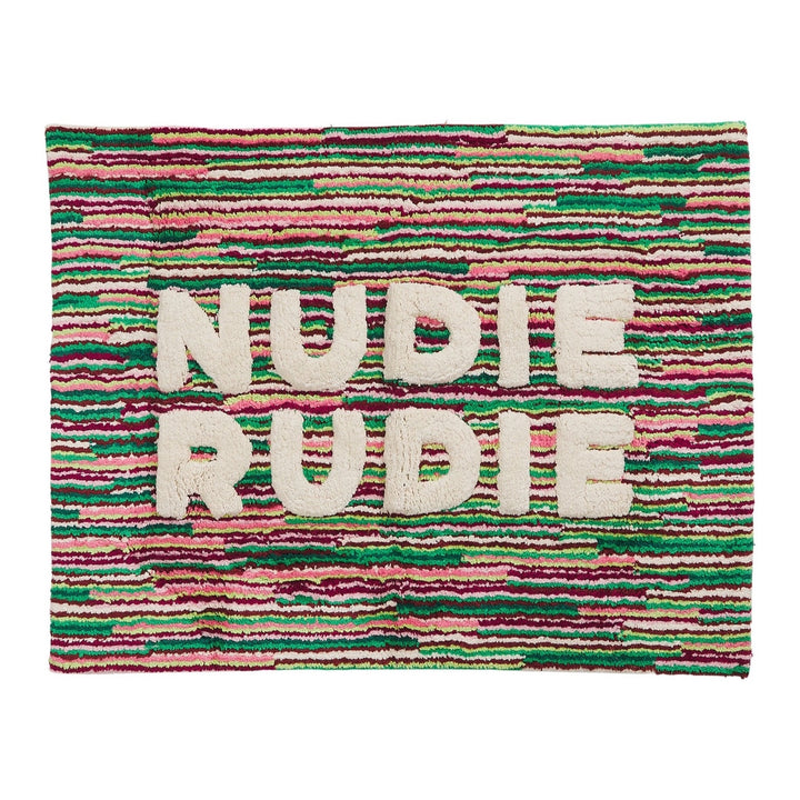 Sage &amp; Clare Tula Nudie Bath Mat, Rosewood