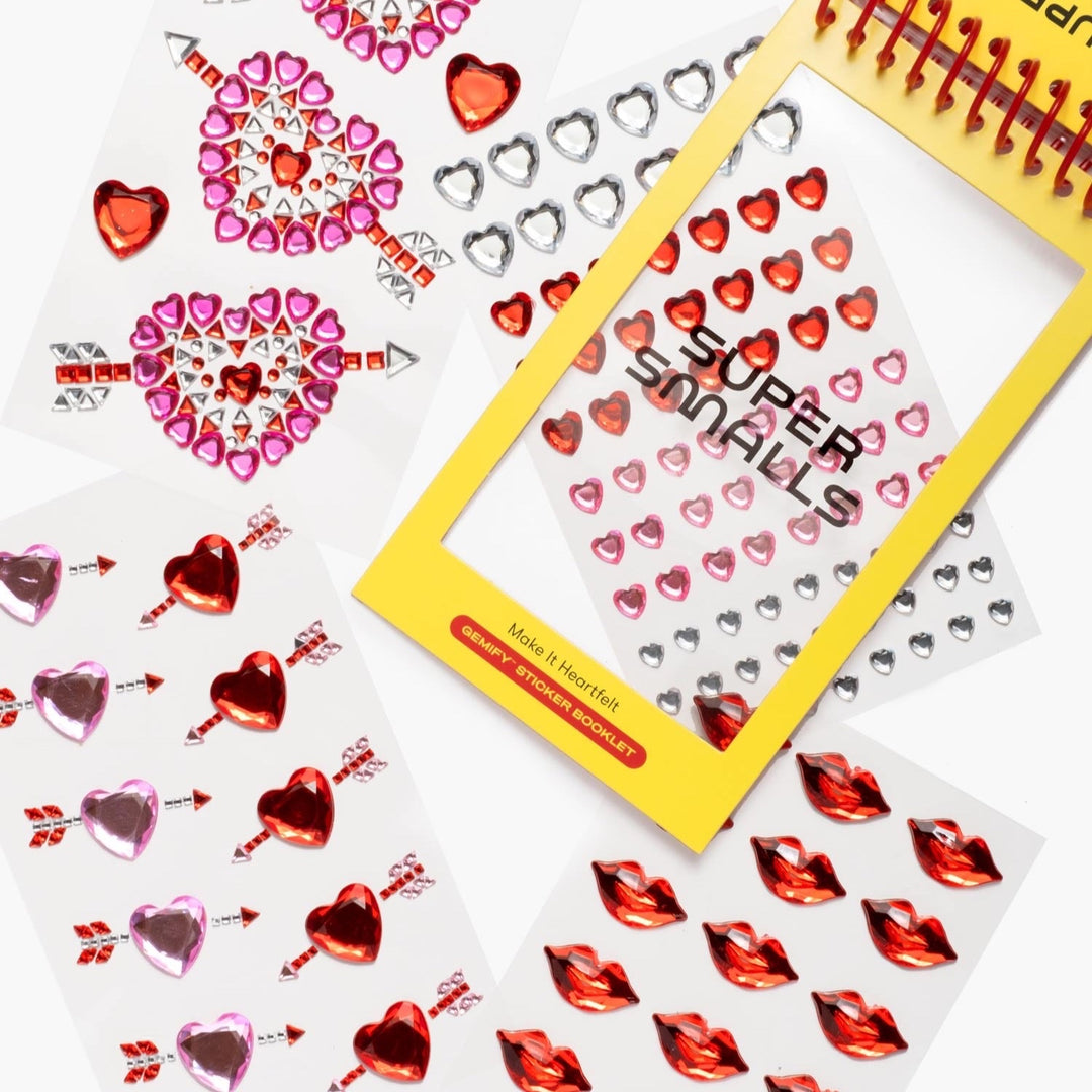 Super Smalls Make It Heartfelt Gemify Sticker Booklet