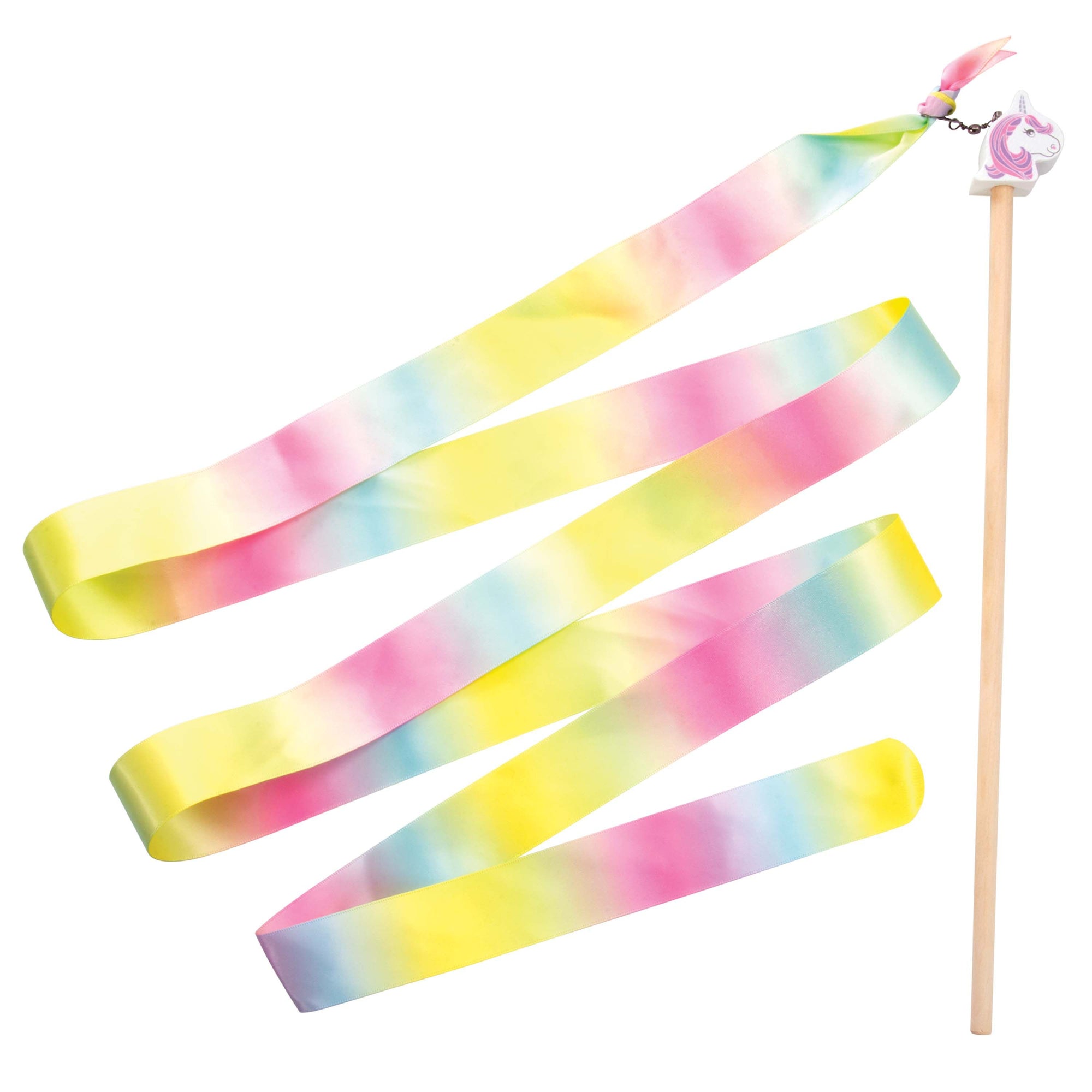 DISCOVERY ZONE UNICORN RAINBOW RIBBON TWIRLER