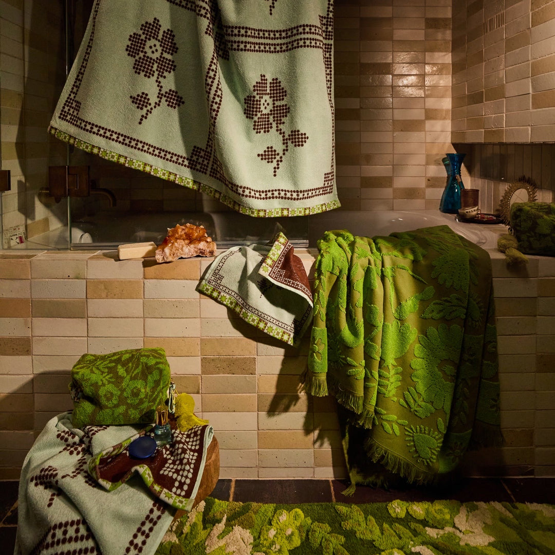 Sage &amp; Clare Bonny Hand Towel, Fluorite