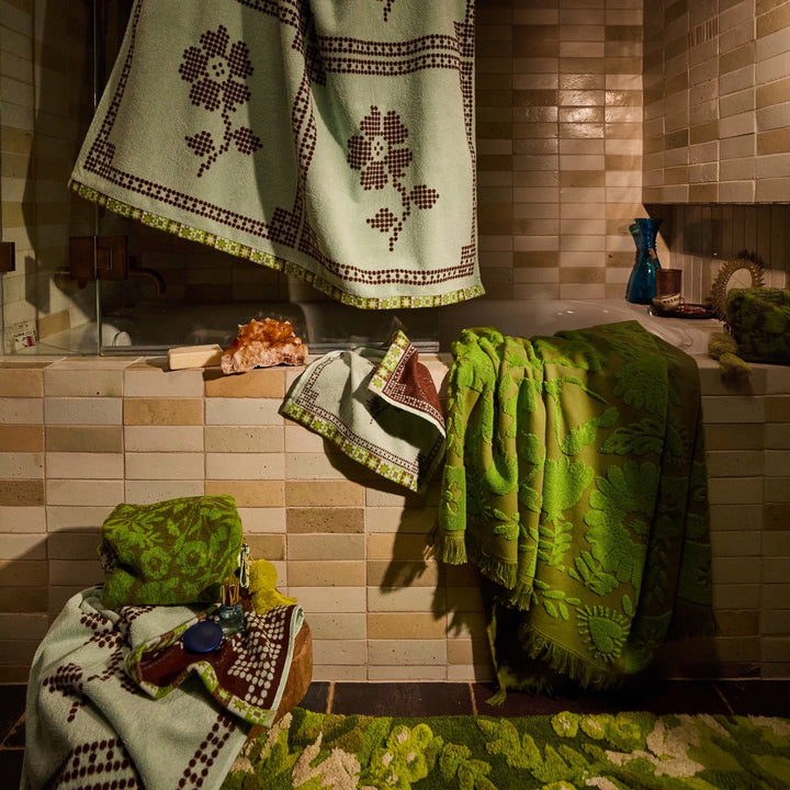 Sage &amp; Clare Bonny Hand Towel, Fluorite