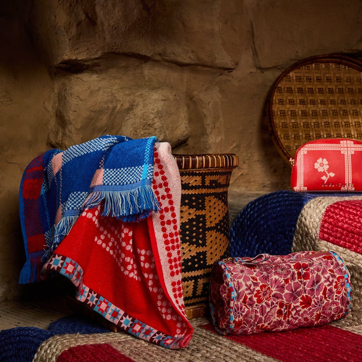 Sage &amp; Clare Bonny Hand Towel, Poppy