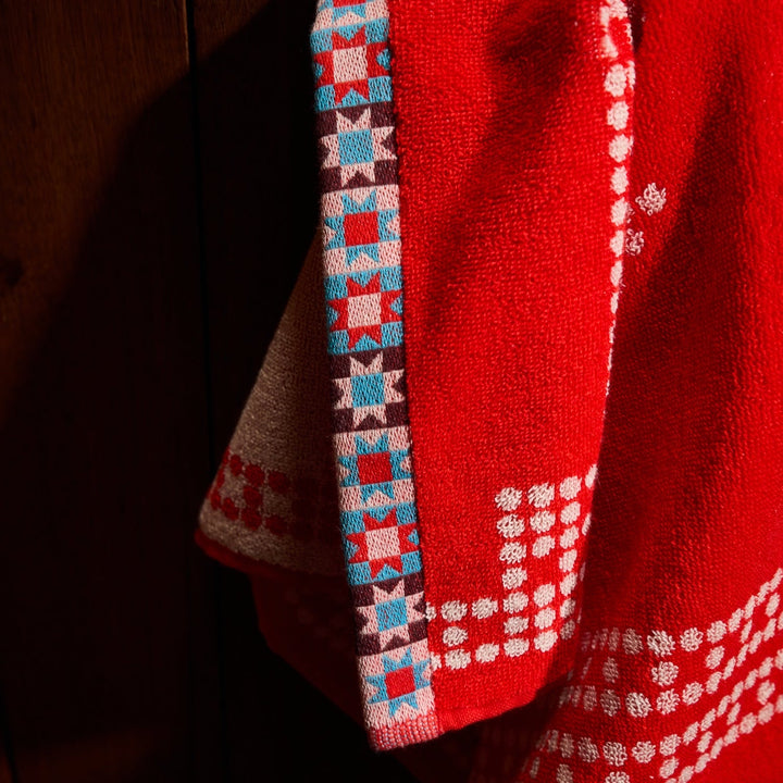 Sage &amp; Clare Bonny Hand Towel, Poppy