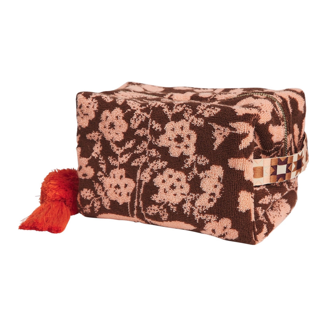 Sage &amp; Clare Indiana Terry Pouch, Carnelian