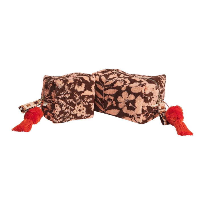 Sage &amp; Clare Indiana Terry Pouch, Carnelian
