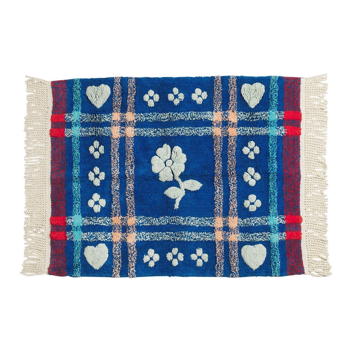 Sage &amp; Clare Josephine Bath Mat, Blue Bell