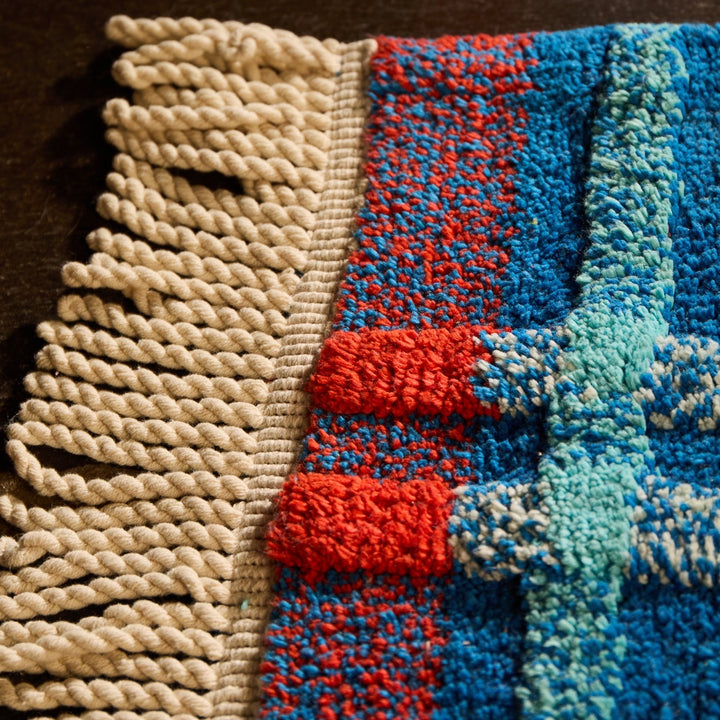 Sage &amp; Clare Josephine Bath Mat, Blue Bell