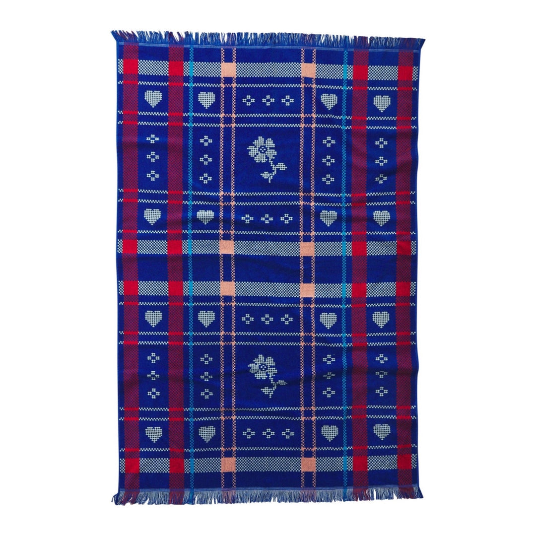 Sage &amp; Clare Josephine Bath Sheet, Blue Bell