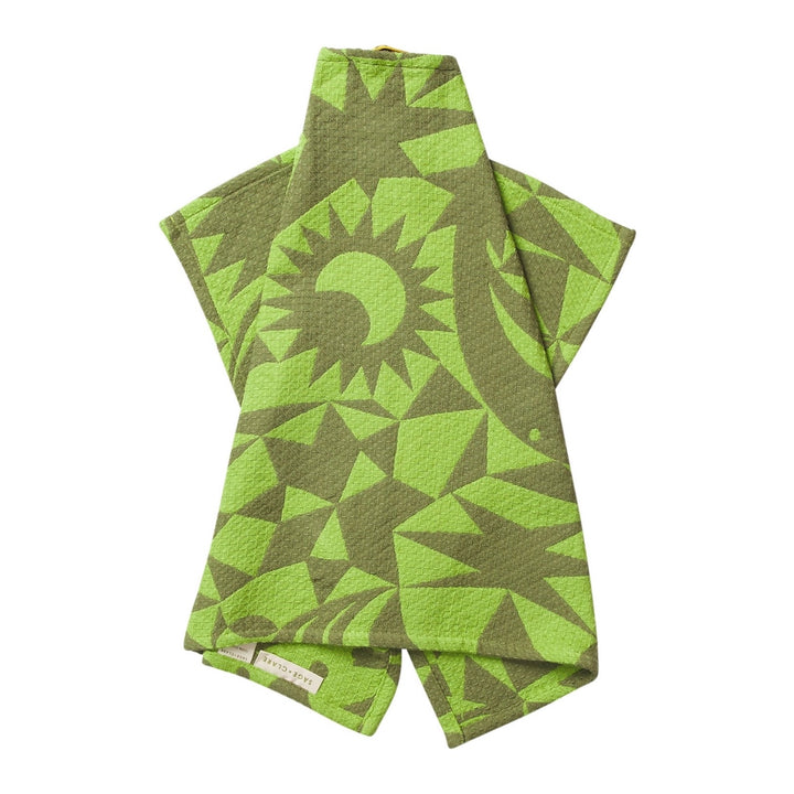 Sage &amp; Clare Nora Tea Tea Towel, Cactus Green