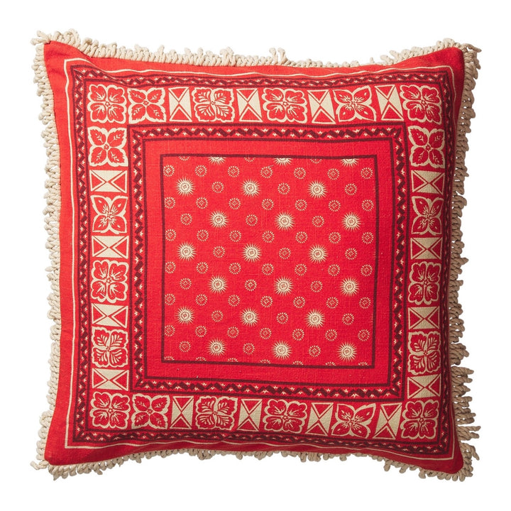 Sage &amp; Clare Odessa Reversible Cushion, Poppy